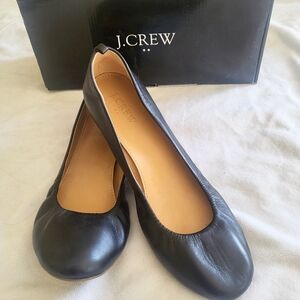 NEW JCREW ANYA Leather Ballet Flats 7.5